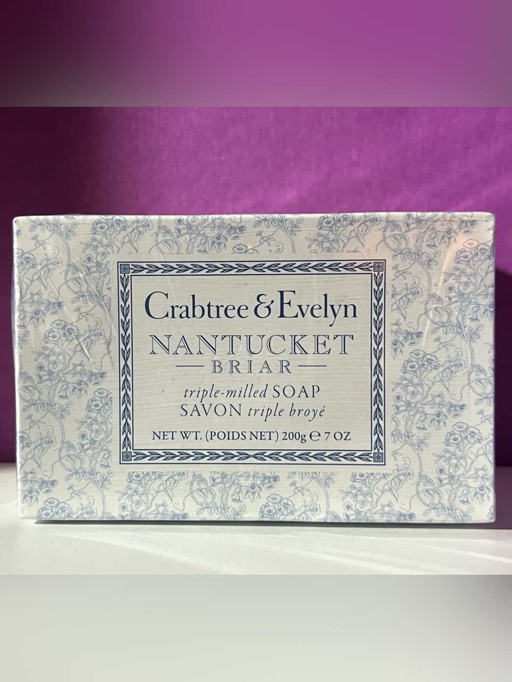 Crabtree & Evelyn Bar Soap 2 pack - Nantucket Briar & Summer Hill
